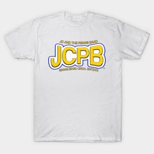 JCPB Letters Design - Blue and Yellow T-Shirt